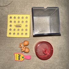 Usado, Vintage Kenner 1993 Littlest Pet Shop LPS Hamsters Hamster Roda Gaiola Transportadora comprar usado  Enviando para Brazil