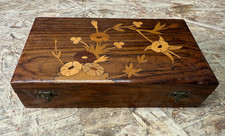 Altes holzschatulle klapp gebraucht kaufen  Dörrebach, Sielbersbach, Waldlaubersh.