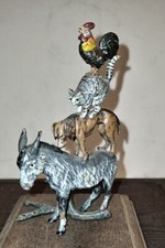Scultura bronzo dipinto usato  Palermo