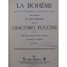 Puccini giacomo bohème d'occasion  Blois