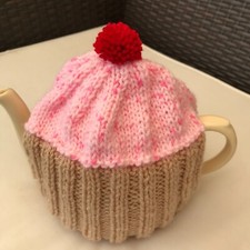 Hand knitted cupcake for sale  BEXHILL-ON-SEA