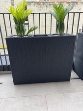 Fioriera rettangolare rattan usato  Firenze