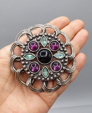 Grande broche vintage d'occasion  Saint-Chef