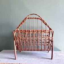 Vintage magazine rack.midcentu for sale  NORWICH