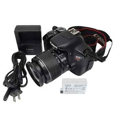 Câmera DSLR Canon EOS Rebel T4i com lente 18-55mm contagem de obturador 4K. comprar usado  Enviando para Brazil