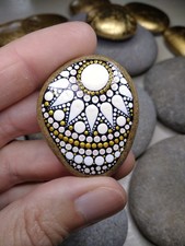 Mandala stein creme gebraucht kaufen  Friedrichshafen