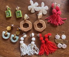 Lot pairs earrings for sale  Plano