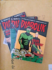 Diabolik lotto fumetti usato  Busto Arsizio