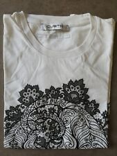 Maglia shirt bianca usato  Genova