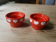 Wächtersbach eierbecher herze gebraucht kaufen  Sudwalde