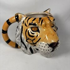 Tiger head mug for sale  IPSWICH