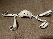 Usado, Capacete de futebol NFL Adams Schutt PRO 100 copo rígido 4 pt montagem alta alça de pulso comprar usado  Enviando para Brazil