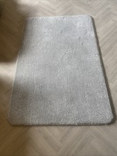 Grey glitter rug for sale  HENLOW