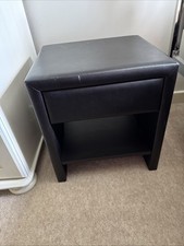 Brown leather bed for sale  LUTON