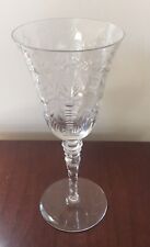 Elegant fluted etched for sale  South Lyon
