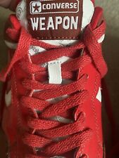 Converse red uk10 for sale  LONDON