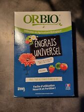 Engrais universel orbio d'occasion  Ribécourt-Dreslincourt