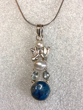 Sterling silver lapis for sale  Stockbridge