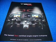 2014 TBM 900 "THE FASTEST NEW TURBO-PROP"..1-PAGE SALES AD (643DD) comprar usado  Enviando para Brazil
