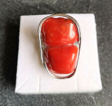 Bague corail ajustable d'occasion  Manosque