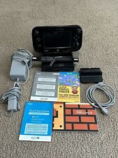 Console Nintendo Wii U Deluxe preto 32GB e gamepad WUP-101(02) e manuais testados, usado comprar usado  Enviando para Brazil