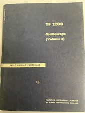 Marconi tf2200 oscilloscope for sale  HUNTINGDON