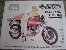 Ducati lays line for sale  BRISTOL