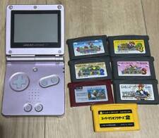 Nintendo Game Boy Advance SP Rosa Perla con 7 Juegos de Mario Probados Casi Como Nuevo segunda mano  Embacar hacia Argentina