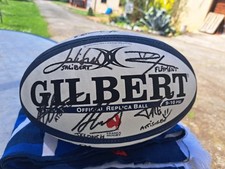 Ballon rugby signé d'occasion  Tournay