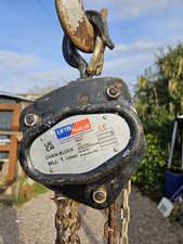 Ton chain hoist for sale  SITTINGBOURNE