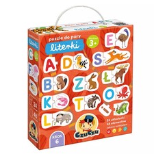 Książka CzuCzu.Puzzle do pary Literki 3+  na sprzedaż  PL