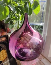 Plum swirl vase for sale  ENNISKILLEN