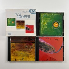 Lote de CDs Alice Cooper Trilogy Box Billion Dollar Babies School's Out Killer, usado comprar usado  Enviando para Brazil