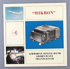 Aviaexport brochure mikron for sale  BRIGHTON
