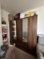Wardrobe mirror used for sale  LONDON