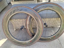 Zipp 808 wheelset for sale  LEEDS