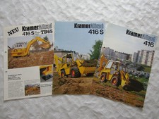 Prospekte kramer allrad gebraucht kaufen  Merseburg