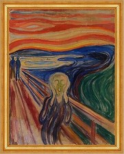The scream edvard gebraucht kaufen  Grabenstätt