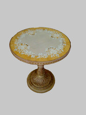 Mesa decoradora 52831 decoradora moderna meados do século tampo de vidro comprar usado  Enviando para Brazil