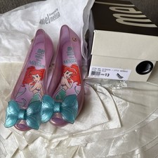 Mel Dreamed By Melissa - Sapatos Disney Little Mermaid Jelly para crianças pequenas tamanho 13 comprar usado  Enviando para Brazil