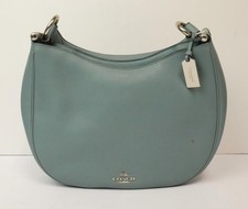 Usado, Bolsa de ombro Coach Nomad couro tiracolo azul nuvem comprar usado  Enviando para Brazil