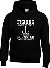 Fisherman hoodie fishing for sale  BIRMINGHAM