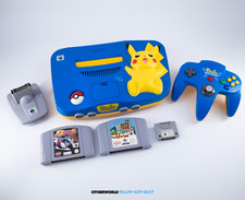 ☆ LOTE DE JOGOS N64 PIKACHU PAL CONSOLE NINTENDO 64 + CONTROLE EDIÇÃO PIKACHU RARO☆, usado comprar usado  Enviando para Brazil