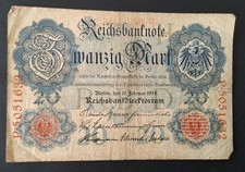 Reichsbanknote mark berlin gebraucht kaufen  Waltershausen