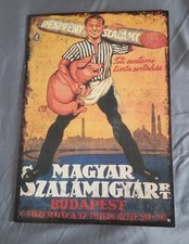 Metal sign magyar for sale  Payson