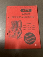 hatz betriebsanleitung gebraucht kaufen hatz betriebsanleitung gebraucht kaufen Neumagen-Dhron