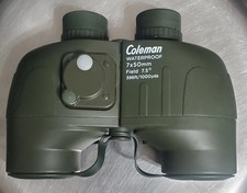 Coleman waterproof 7x50 for sale  Suffolk
