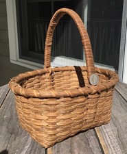 Vintage woven wooden for sale  North Berwick