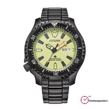 Citizen Promaster relógio de mergulho automático masculino calendário preto 44MM NY0155-58X comprar usado  Enviando para Brazil