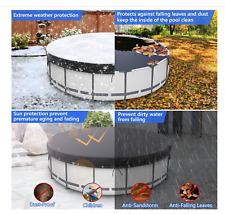 Round pool cover for sale  Evanston